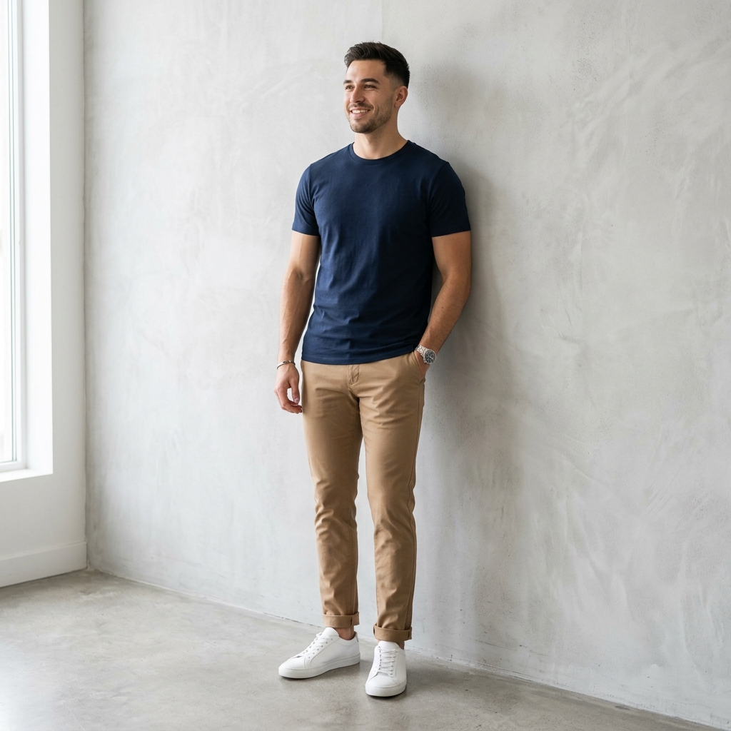 חולצת Classic Tee לוק מלא